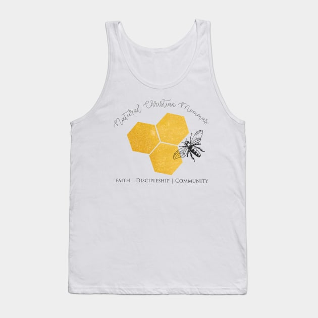 Natural Christian Mommas Logo Tank Top by NaturalChristianMommas